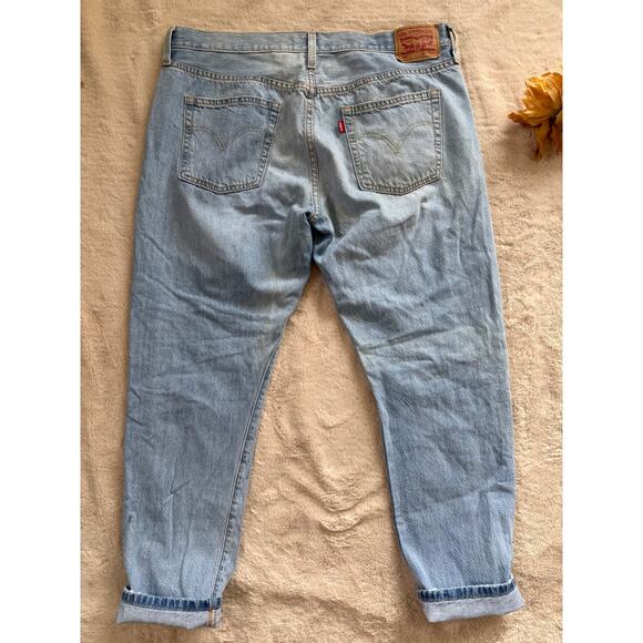 Levi's 501 T Tapered Jeans Size 32 - Picture 2 of 8